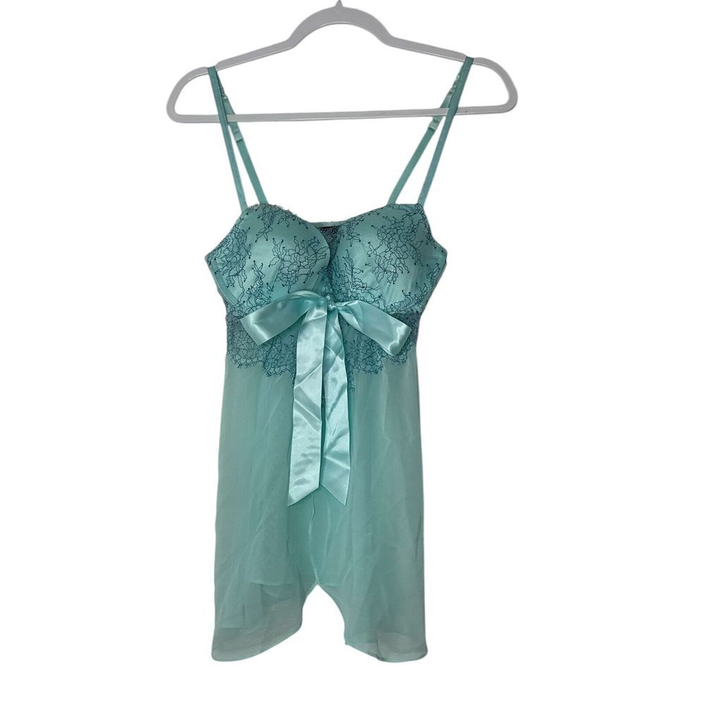 Victoria's Secret Babydoll Y2k Ruffle Coquette Lingerie Women Size‎ 36C